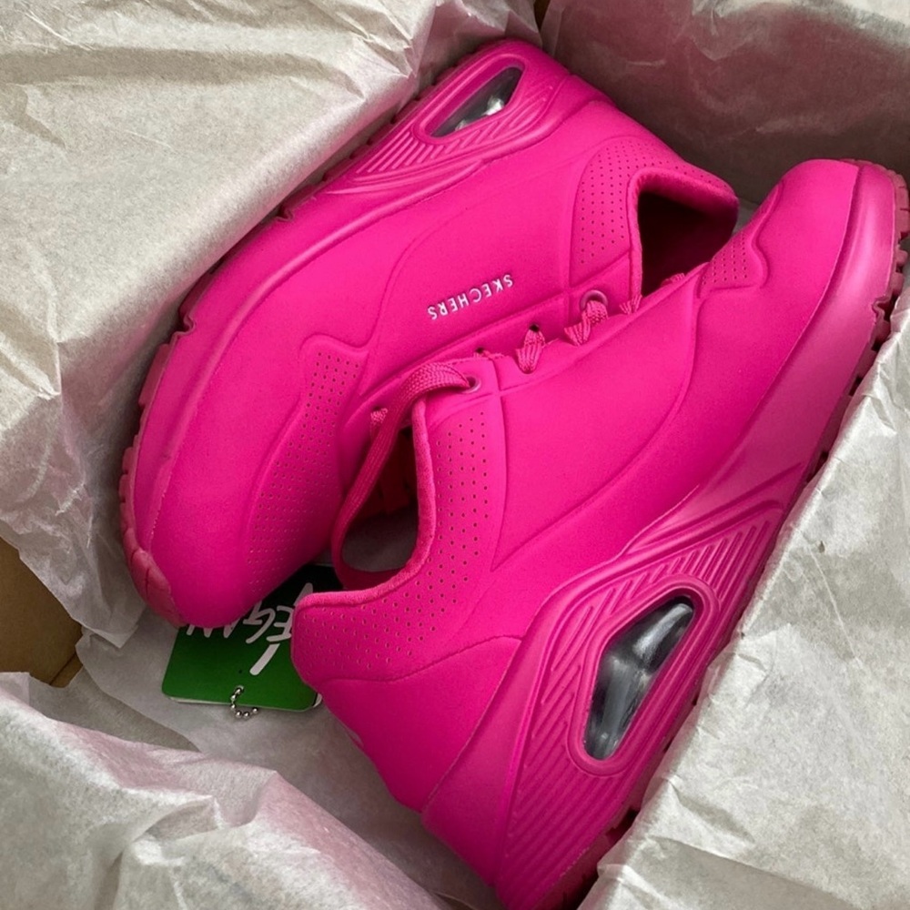 Skechers Women's Hot Pink Sneakers